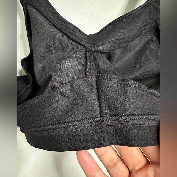 Playtex 18 Hour Bra 4159 Wire Free Size 40C Black 4 Way Support Breathable - Picture 6 of 13